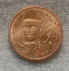 Moneda de Francia 2 céntimos, 2000 , Unión Europea. - Picture 1 of 4