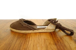 CASTANER Cotton Canvas Fringe Flat Espadrilles Spain Net-A-Porter 39 8.5 $165 - Picture 1 of 8