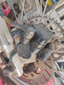 1990 1991 1992 Husqvarna Wxe 250 Brembo Rear Brake Back Caliper Lever Master Cyl - Picture 1 of 4