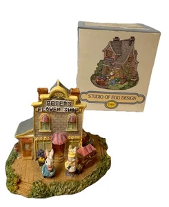 The Bunny Family Village - Peter’s Flower Shop EH02 - 1994 Dillard’s - Bild 1 von 7