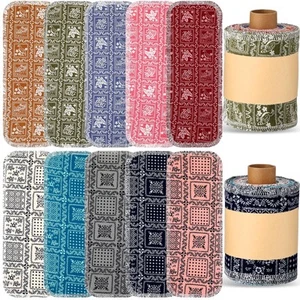 50 Pcs Reusable Toilet Washable Bidet Towels Rerollable Cloth Wipes Paperless... - Picture 1 of 6