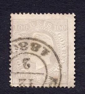 LOTTO FRANCOBOLLI PORTOGALLO, SCOTT #45B, PERF 13 1/2 USATI ($80) - Foto 1 di 2