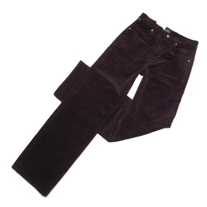 NWT Citizens of Humanity Annina in Bordeaux Cord Corduroy Trouser Pants 26 - Picture 1 of 13