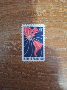 1968 HemisFair 6 cents US Postage Stamp Scott #1340  MNH  - Picture 1 of 2