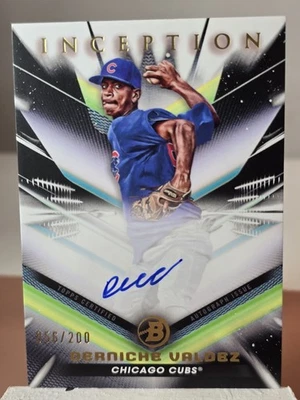 Derniche Valdez 2023 Bowman Inception - Auto #BPA-DV 000/200 CU - Image 1 of 2