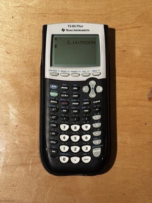 Texas Instruments TI-84 Plus Graphing Calculator With Cover Tested / Works - Image 1 of 4