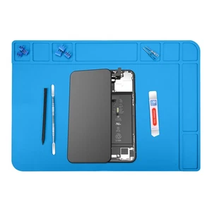 Soldering and Repair Work Mat Silicone  - 19 x 13 inch Heat-Resistant 932°F - Picture 1 of 6