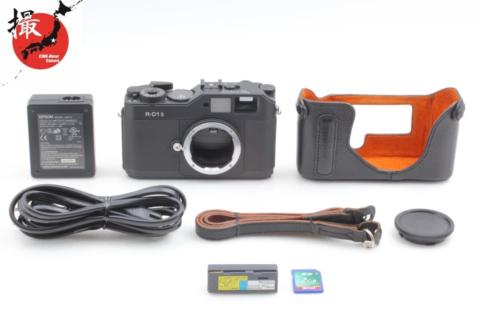 【 MINT 】 Epson R-D1s Leica M Mount 6.1MP Rangefinder Digital Camera From Japan - Image 1 of 4