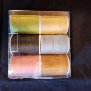 Signature Thread Collection 6 Spools 100% Cotton 500 Yards Each - Picture 1 of 2