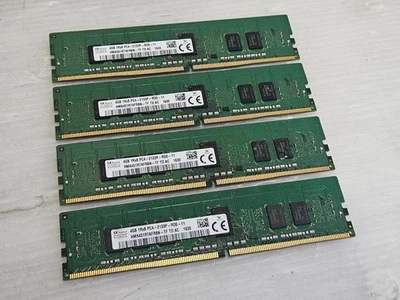 16GB (4x4GB) DDR4 Memory, PC4-17000, 2133MHz, Hynix HMA451R7AFR8N-TF - Image 1 of 2