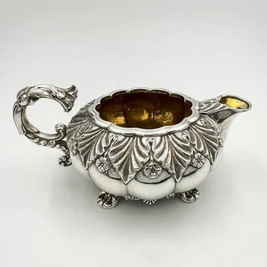 FINE CREAM / MILK JUG OLD SHEFFIELD PLATE WILLIAM IV c1830 - Picture 1 of 9