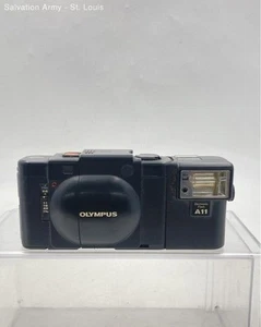 Olympus XA Zuiko Flash A11 F.No. 2.8-35 mm Portable Rangefinder Film Camera - Picture 1 of 9