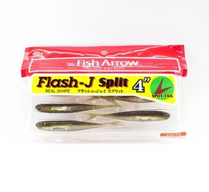 Fish Arrow Soft K�der Flash J Split 4 Zoll 6 St�ck per pack #01 (3745) - Bild 1 von 6