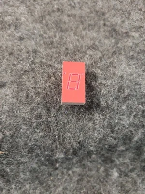 AGILENT /  (HP) 5082-7610 LED 7 segment DISPLAY # 5082-7610 (C12B1) - Image 1 of 4