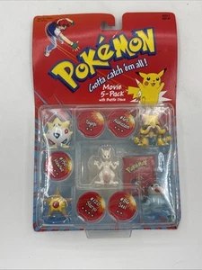 Pokémon Movie 5 Pack With Battle Discs, # 65, # 86, # 120, # 150 And Togepi 1999 - Picture 1 of 8