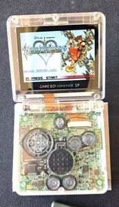 Gameboy Advance SP AGS 001 IPS screen, Type C Rechargeable, AMP, Games - Picture 1 of 13