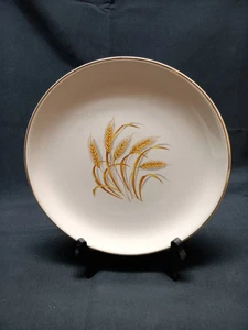 Set Of 3 Homer Laughlin Golden Wheat 9in Dinner Plates - Picture 1 of 4