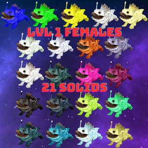 Ark Survival Ascended PVE Bulbdog Lvl 1 Female 21 Solid Colors - Picture 1 of 3