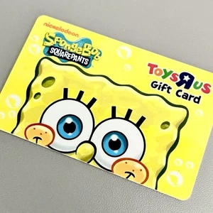 SpongeBob SquarePants RARE TOYS R US Card Nickelodeon Vintage Merchandise Merch - Picture 1 of 6