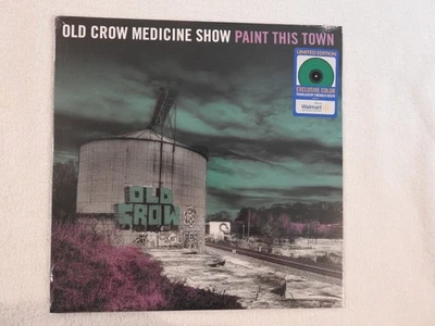 Old Crow Medicine Show "Paint This Town" NEW Translucent Emerald Green Vinyl LP! - Image 1 of 4