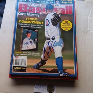 Mark Prior Signed Beckett Magazine ! Chicago Cubs Great ! - Picture 1 of 1