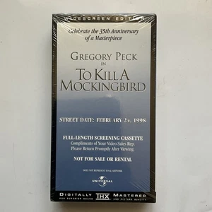 To Kill a Mockingbird Screener Demo Promo Screening Cassette Rare VHS Movie New - Picture 1 of 7