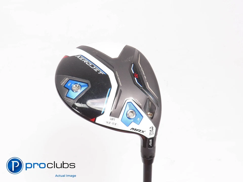 Cobra AEROJET MAX 15.5* 3 Wood - HZRDUS CB 50g 6.0 Stiff Flex - 453371 - Image 1 of 4