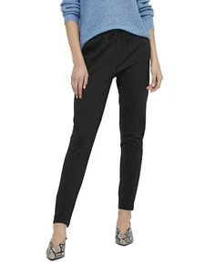 ONLY Damen Chino Stoffhose Hose onlPOPTRASH EASY COLOUR PANT Stoff Baggy schwarz - Bild 1 von 4