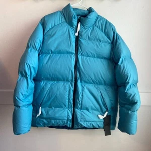 NWT Backcountry Fjord Blue Raglan Allied Down Jacket Size XL - Picture 1 of 9