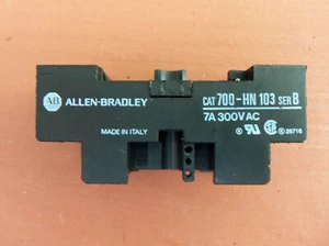 Allen-Bradley 700-HN103 Relay Base Socket 14-Pin 7A 300 VAC Series B - Picture 1 of 3