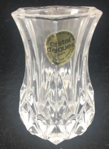 Klarglas Kristall Zahnstocher Halter Zahnstocher Cristal d'arques Frankreich Blei - Bild 1 von 4