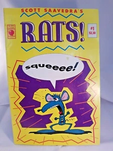 Slave Labor Graphics Comic Rats! Scott Saavedra's No. 1 1992 Squeeee! (w3) - Picture 1 of 4
