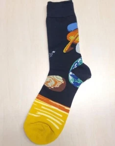 Black Solar System Socks SF840 - Picture 1 of 1