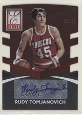 2014 Donruss Elite Status Signatures Bronze Die-Cuts /25 Rudy Tomjanovich Auto