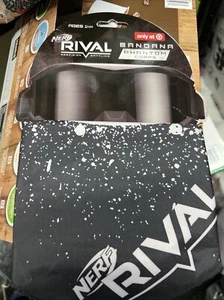 Nerf Rival Official Phantom Corps Bandana Mask Black Target Exclusive NEW SEALED - Picture 1 of 5