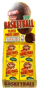 1990-91 Fleer NBA Basketball Packs x 4 (4 Pack Lot) - New & Sealed - Jordan #26? - Picture 1 of 5