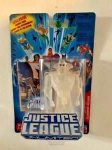 DC Universe Justice League Unlimited Martian Manhunter 4in Mattel 2004 w/Card - Picture 1 of 1