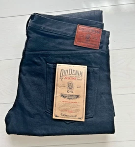 Oni Denim ONI-622ZR-BK 20OZ SECRET BLACK DENIM RELAX TAPERED 38 - Picture 1 of 21