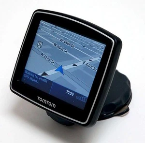 NEW TomTom ONE 130 S Car GPS Navigator Package Set 130s USA/Canada Maps BLACK - Picture 1 of 7