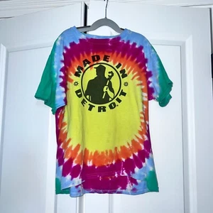 Youth M Made in Detroit Tie Dye T-Shirt - Picture 1 of 5