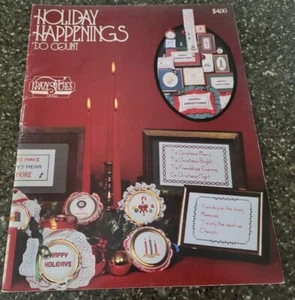 Holiday Happenings Do Count Christmas Hanukkah Counted Cross Stitch - Picture 1 of 2