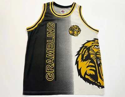Vintage City Boys Grambling State Tigers NCAA Basketball Jersey L Screened - Image 1 of 4