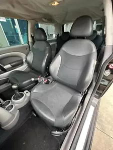 MINI COOPER R50 04/2001-02/2007 LEFT FRONT SEAT LEATHER - Picture 1 of 12