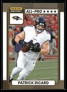 Panini Instantáneo NFL Patrick Ricard ALL-PRO 1/101 SP Baltimore Ravens #AP-3 2024 - Imagen 1 de 2