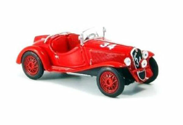 Norev 1:43 770024 Fiat Balilla Sport #34 Mille Miglia 1937 - Berti/Coen - NEW - Immagine 1 di 1