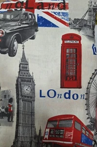 completo cuscini per letto a ponte o cassettone disegno London - Foto 1 di 1