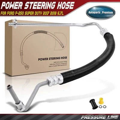 Conjunto de manguera de línea de presión de dirección asistida para Ford F-250 Super Duty 2017 2018 6,7 L Foto 1 de 4