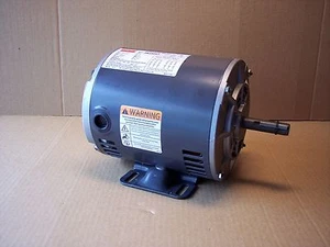 Dayton Industrial Motor. 3PH, 208-230/460V, 3450RPM, 1/2 HP, 60 HZ. Mod. 3N590BA - Picture 1 of 5