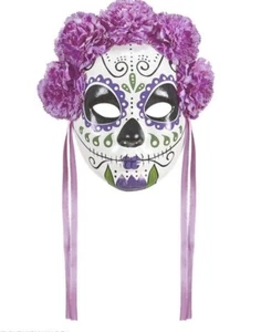 Masque Dia De Los Muertos 4786 -Widmann - Picture 1 of 1