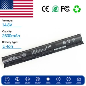 Battery for HP 15-ab102tx (N1W13PA) 14-ab058tx (P3C76PA) 15-ab051np KI04048 - Picture 1 of 6